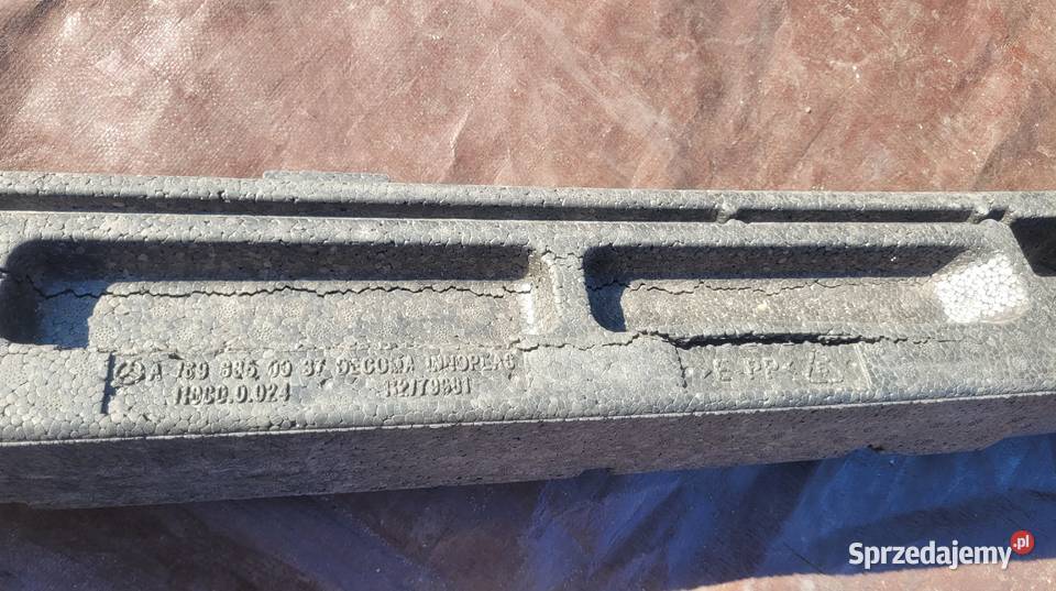 ABSORBER PIANKA STYROPIAN ZDERZAKA PRZÓD osobowe