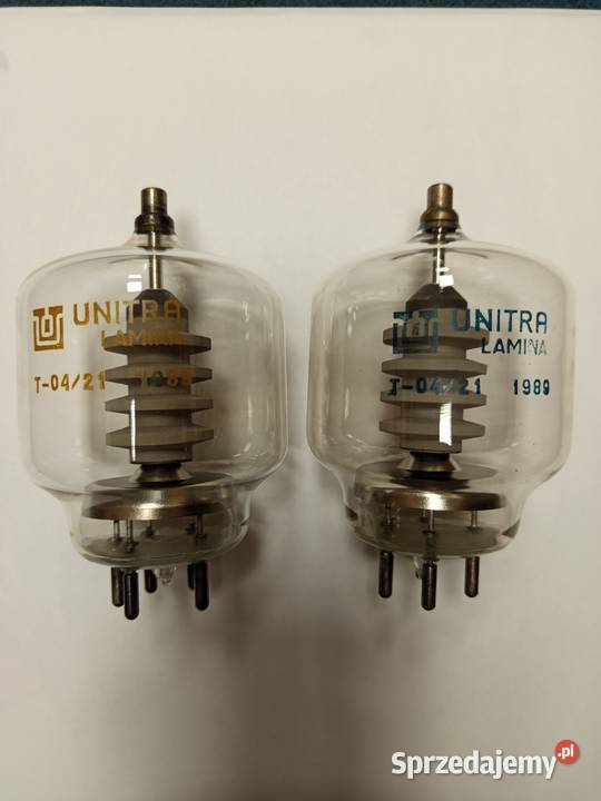Lampa Unitra Lamina T0421 trioda nadawcza Warszawa sprzedam