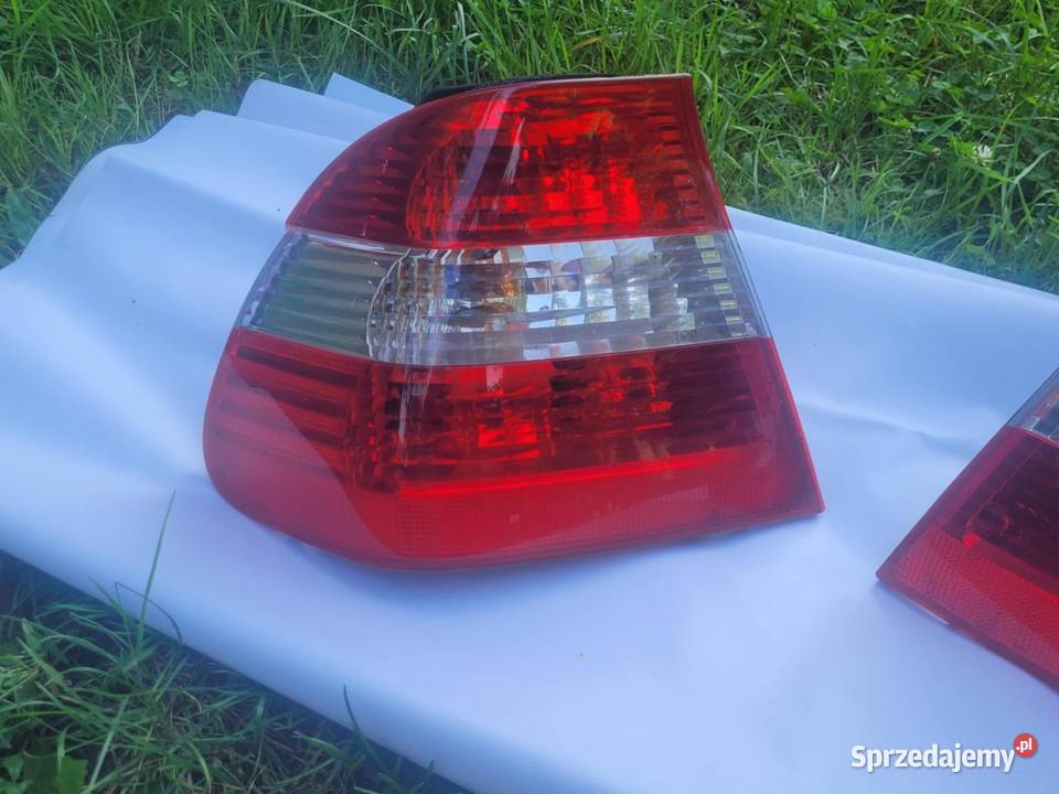 Lampy tylnie BMW E46 sedan komplet Łódź