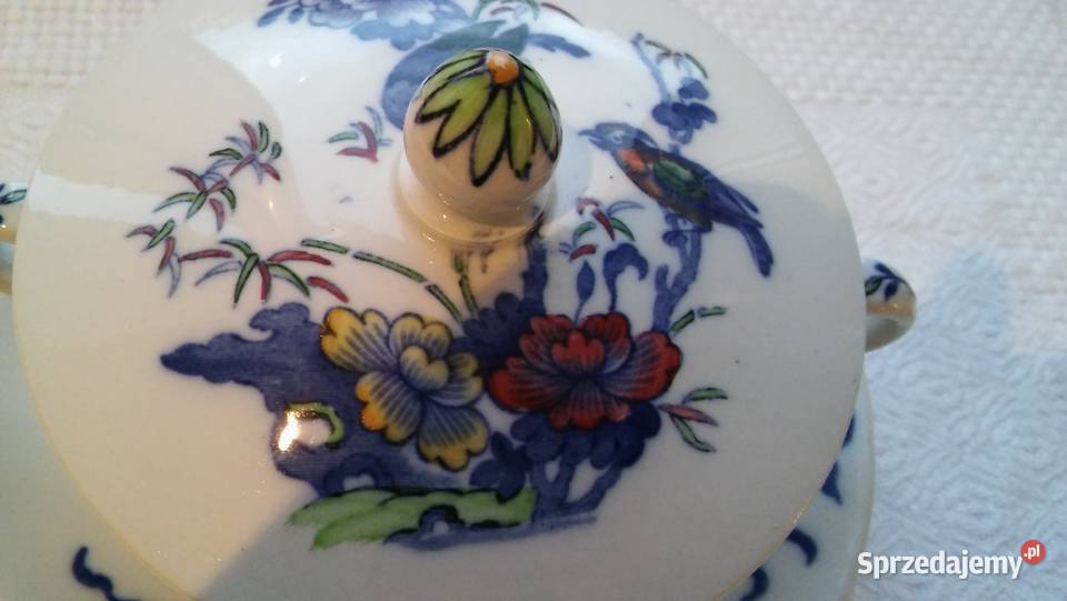 bulionówka na spodeczku Copeland Spode Bude pomorskie Gdańsk