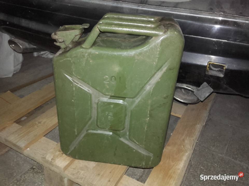 Kanister metalowy 20 L Akcesoria samochodowe Szczecin
