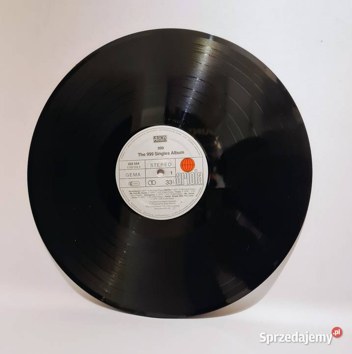 999 The 999 Singles Album LP 1980 Ariola Germany Muzyka Koszalin