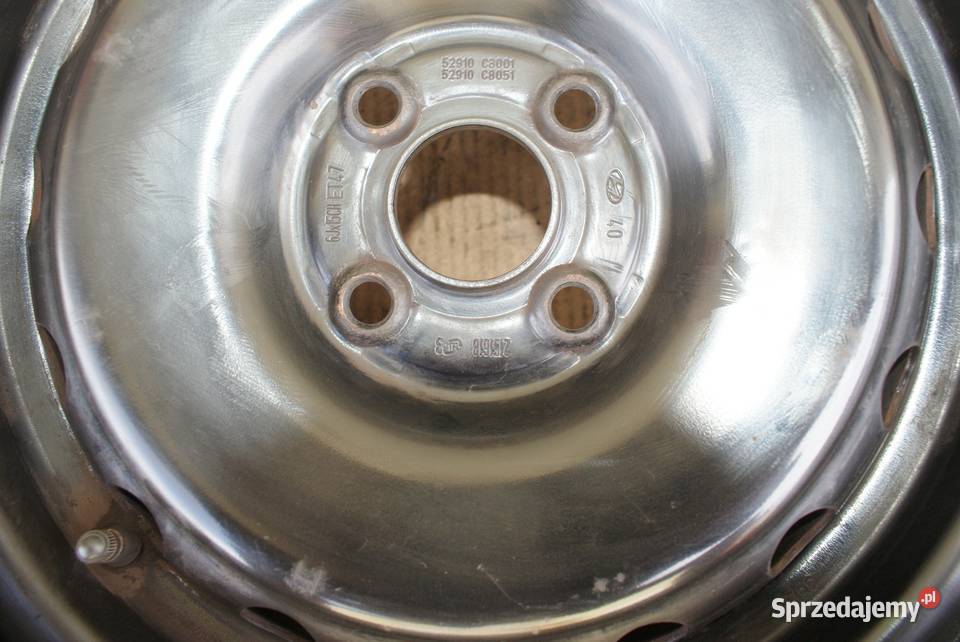 Felgi 6Jx15 4x100x541 ET47 oryginał Hyundai i20 podkarpackie Wara