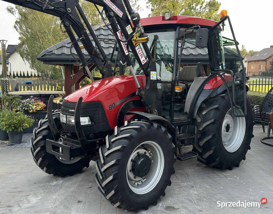 Ciągnik CASE JX 80TUR 2011r 1wł Klima WOM 540/1000 obr. łódzkie Łowicz