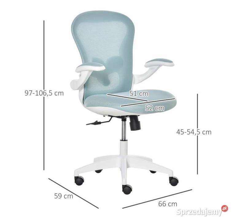 Krzesło biurowe z regulacją wysokości małopolskie Brzesko