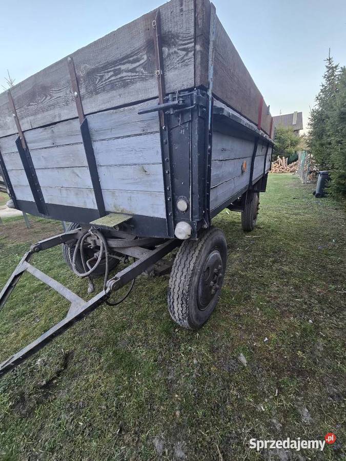 Przyczepa rolnicza nieuszkodzony Mogilno