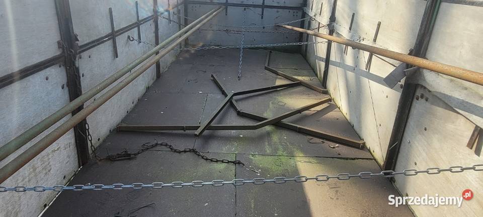 Przyczepa rolnicza sztywna 6 metrów Huta Szklana