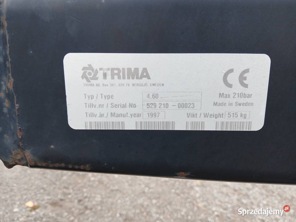 Tur ładowacz czołowy Trima 460 Ryki sprzedam