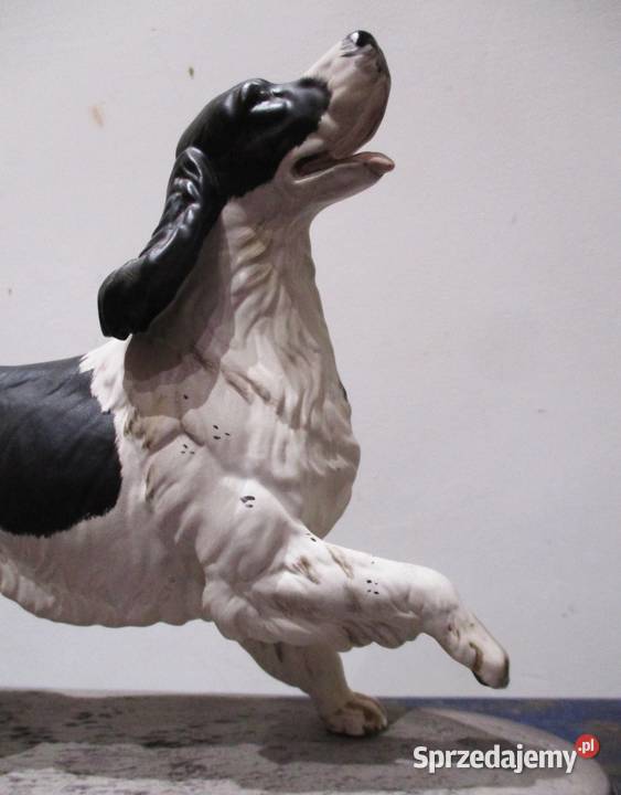 Duża Figura Pies Spaniel Beswick Nieporęt sprzedam
