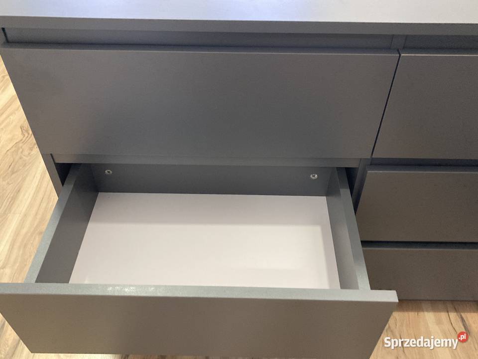 Komoda szara antracyt 120x68 nowa Zawiercie