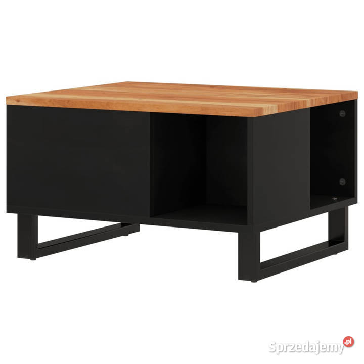 Stolik kawowy 60x50x35 lite drewno akacjowe Warszawa