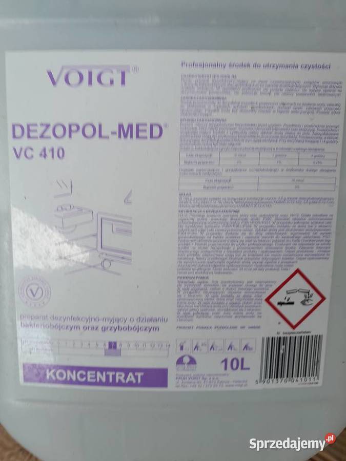 VC410 DEZOPOLMED 10L koncentrat do dezynfekcji Wyszków