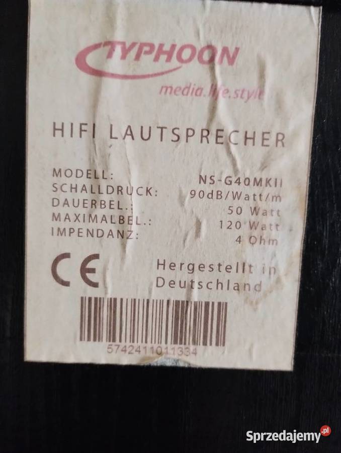 Sprzedam kolumny subwoofer aktywny Waganiec