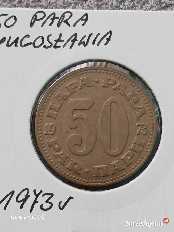 50 Para Jugosławia 1973 r Konin