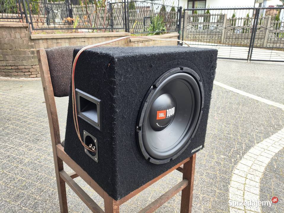 Skrzynia basowa bassowa tuba JBL CS 1204 Wysyłka Niegowonice