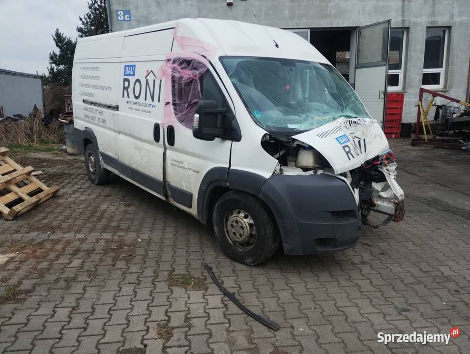 Citroen Jumper L3H2 2014r uszkodzony 22 hdi E5 wspomaganie kierownicy Syców