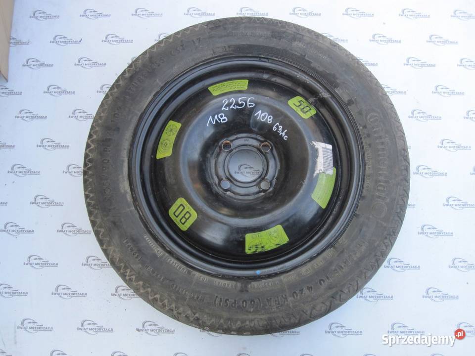 CITROEN C4 I PEUGEOT 3008 koło dojazdowe 1359016 Kielce