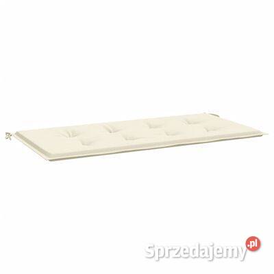 vidaXL Poduszka na ławkę ogrodową kremowa Warszawa