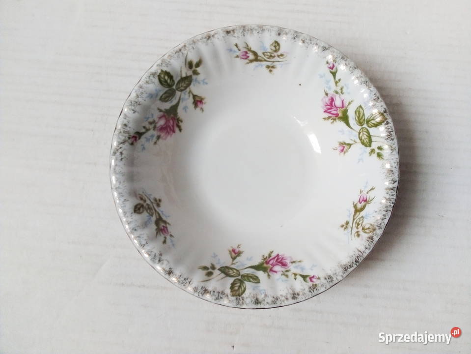 miska Iwona Chodzież vintage PRL biały Częstochowa