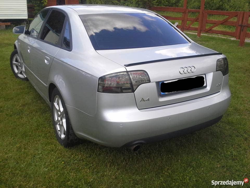 Audi A4 B7 20 BENZYNALPG SPROWADZONY 2006r Samochody osobowe Bartoszyce