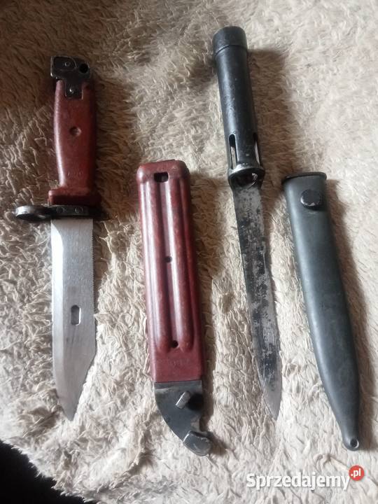 Bagnet 6h4 radziecki AK i Bagnet Belgijski FN Grójec sprzedam