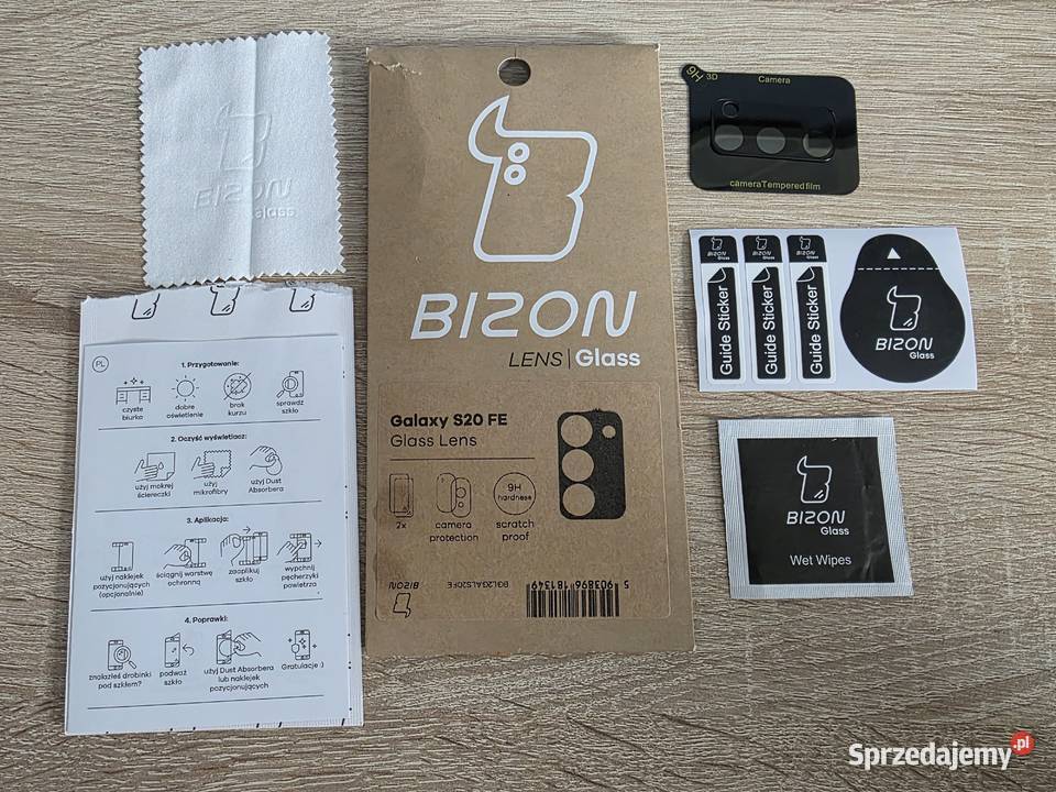 Bizon szkło na obiektywy aparatów Samsung S20 FE łódzkie