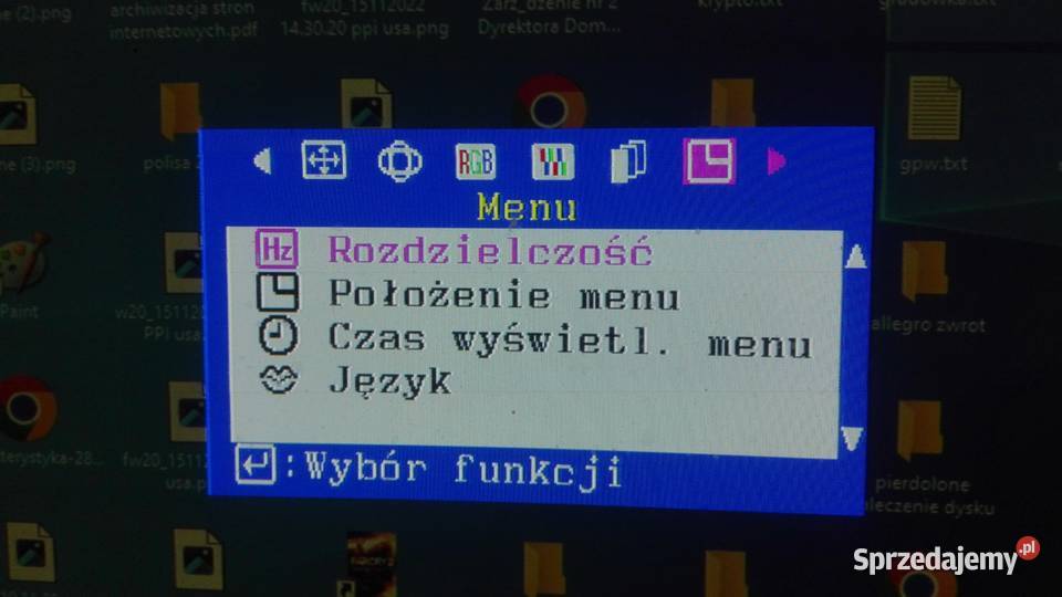 monitor CRT 19 Samsung SyncMaster 959NF gry Rzeszów sprzedam