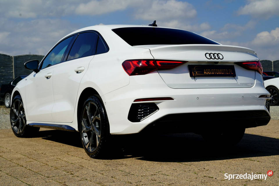 Audi A3 S LINE skóra KAMERA virtual cockpit sam 1498cm3 Otmuchów
