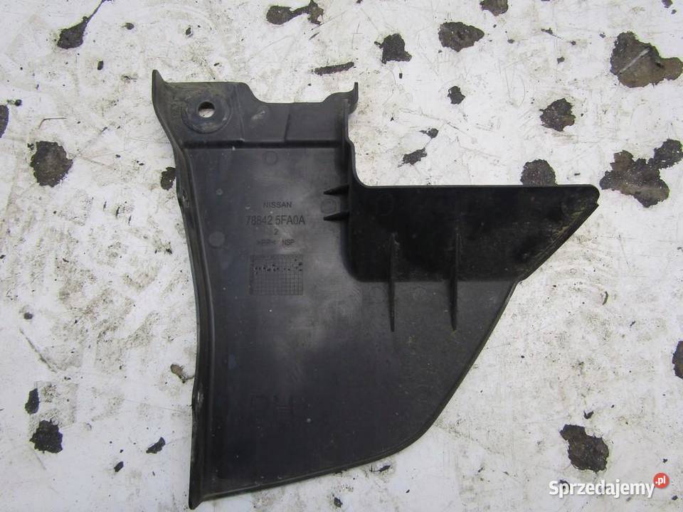 OSŁONA BŁOTNIKA PRAWY TYŁ TYLNY NISSAN MICRA K14 osobowe lubelskie