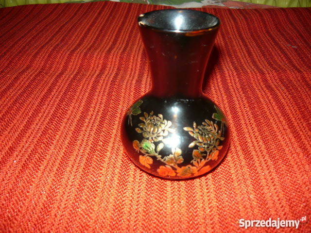 Wazonik w kwiaty niebieski Myszków