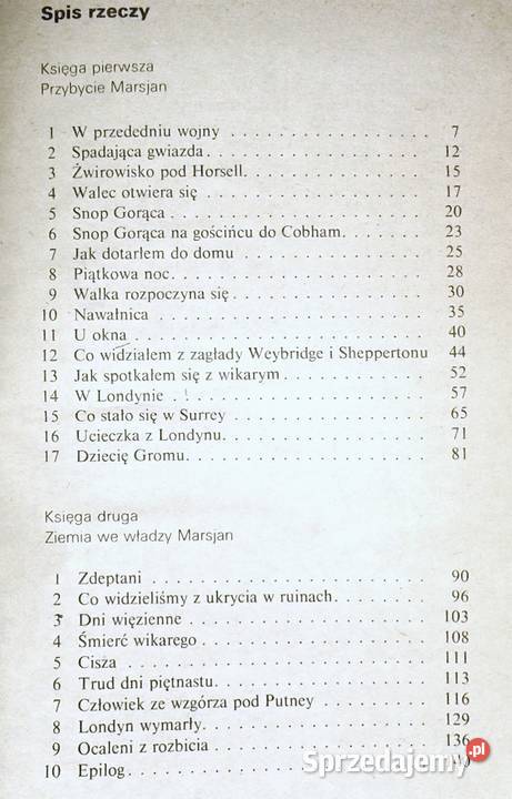 Wojna światów George Herbert Wells Chełm