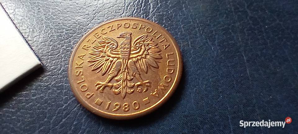 Stare monety 2 złote 1980 PRL Polska Cudo Antyki, Sztuka, Kolekcje Lesko