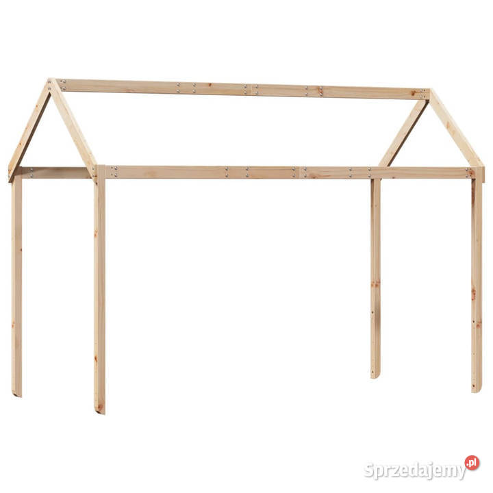 Daszek do łóżka dziecięcego 207x955x159 drewno Warszawa