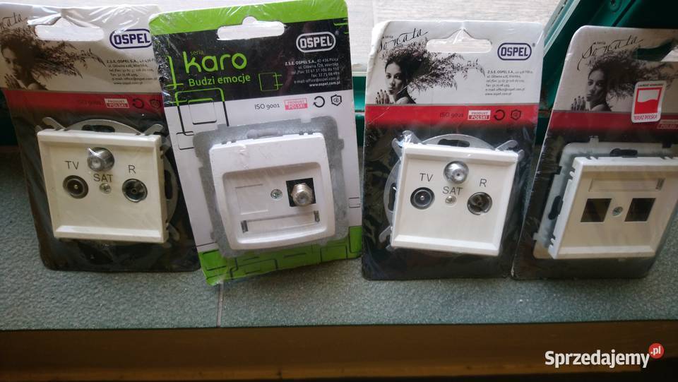 Gniazdka antenowe rtv