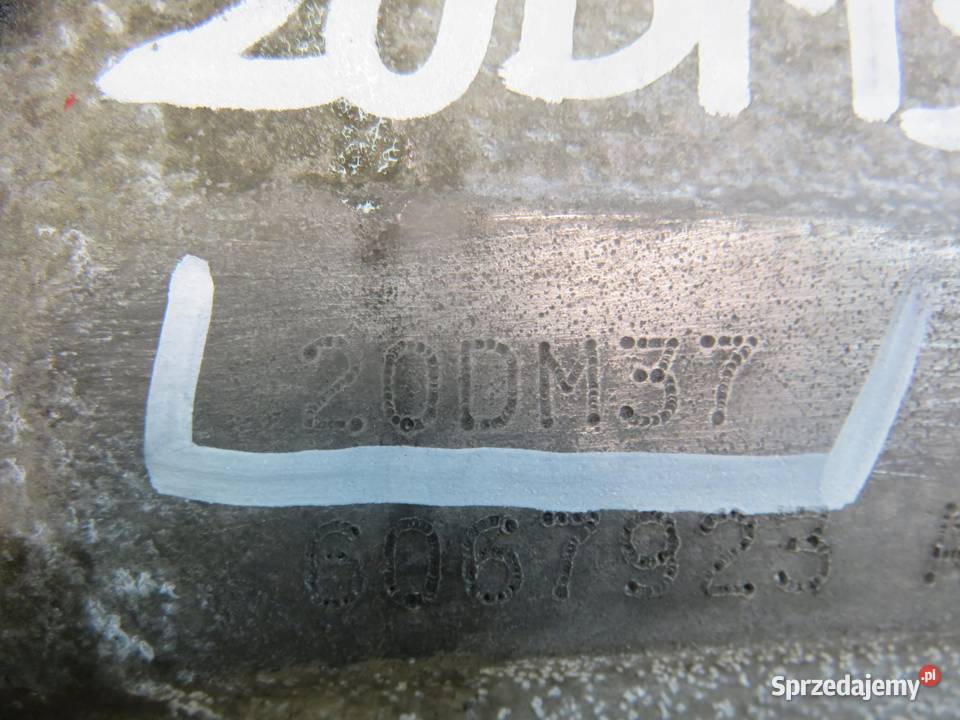 SKRZYNIA BIEGÓW PEUGEOT 307 20 16V 20DM37 małopolskie