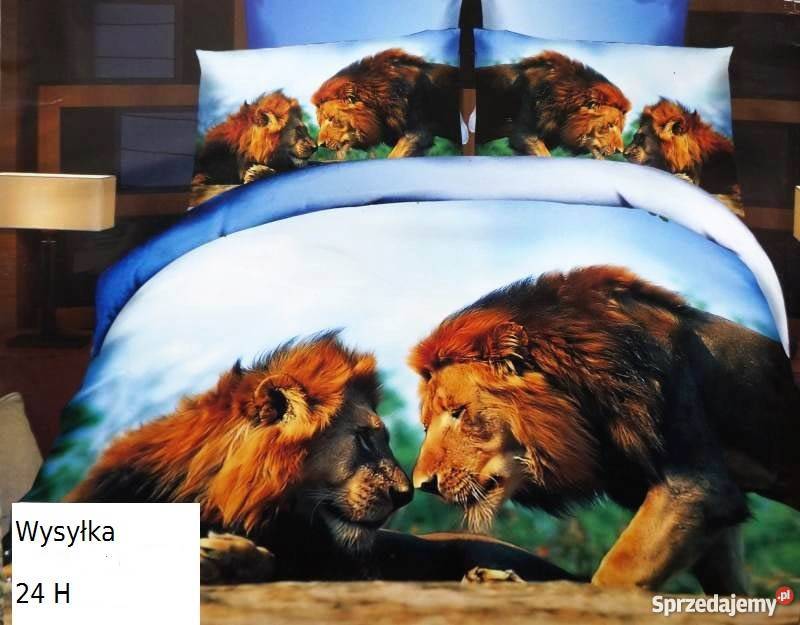 POŚCIEL 3D SATYNA BAWEŁNIANA 160X200 wielokolorowy Ostrowiec Świętokrzyski