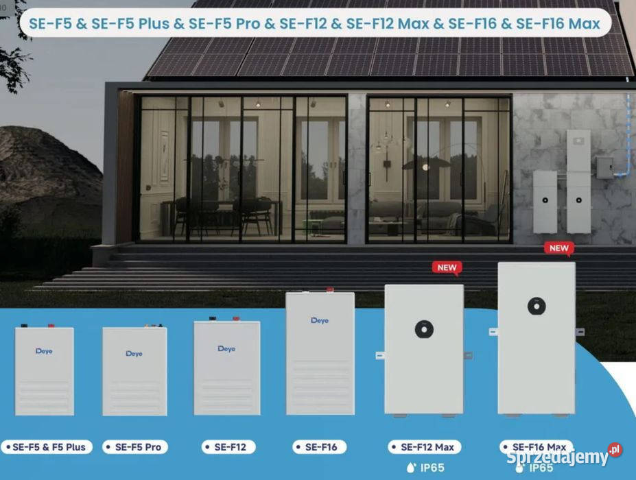 DEYE SEF16 C magazyn energii LiFePO 16 kWh ESS małopolskie sprzedam