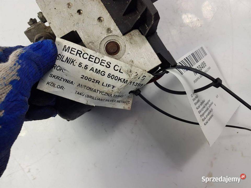 POMPA ABS HAMULCOWA W220 A0044314612