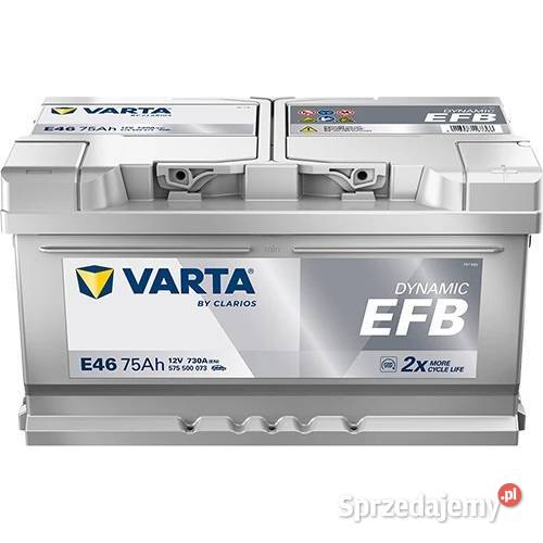Akumulator 75Ah 730A VARTA Blue Dynamic EFB Gorzów Wielkopolski