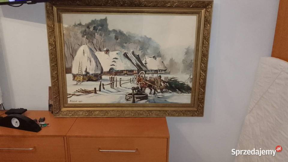 Obraz olejny na płótnie 120x90