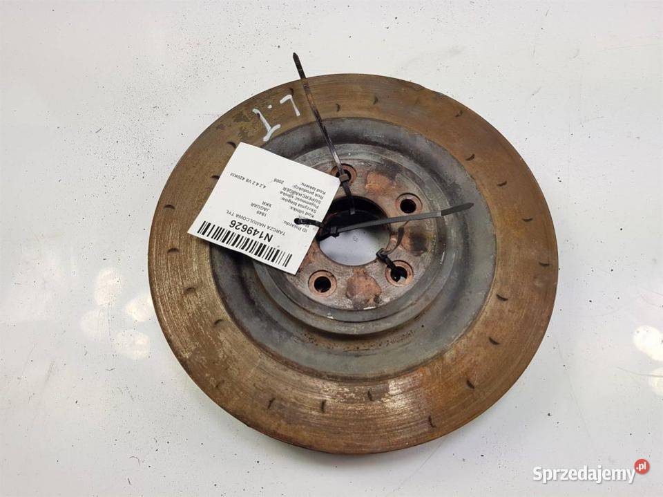 TARCZA HAMULCOWA TYŁ JAGUAR XKR 350MM Lipno