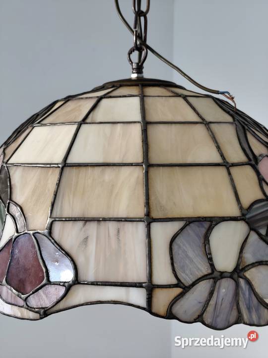 Lampa Sufitowa Witraż w Stylu Tiffany Poddębice