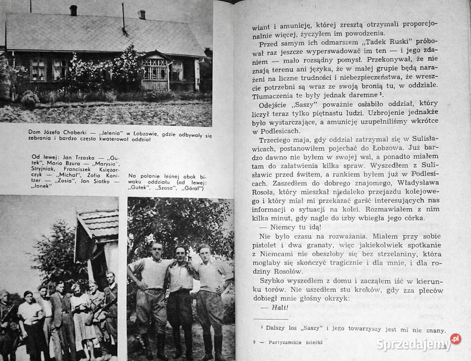 Partyzanckie ścieżki Jan Trzaska lubelskie Chełm