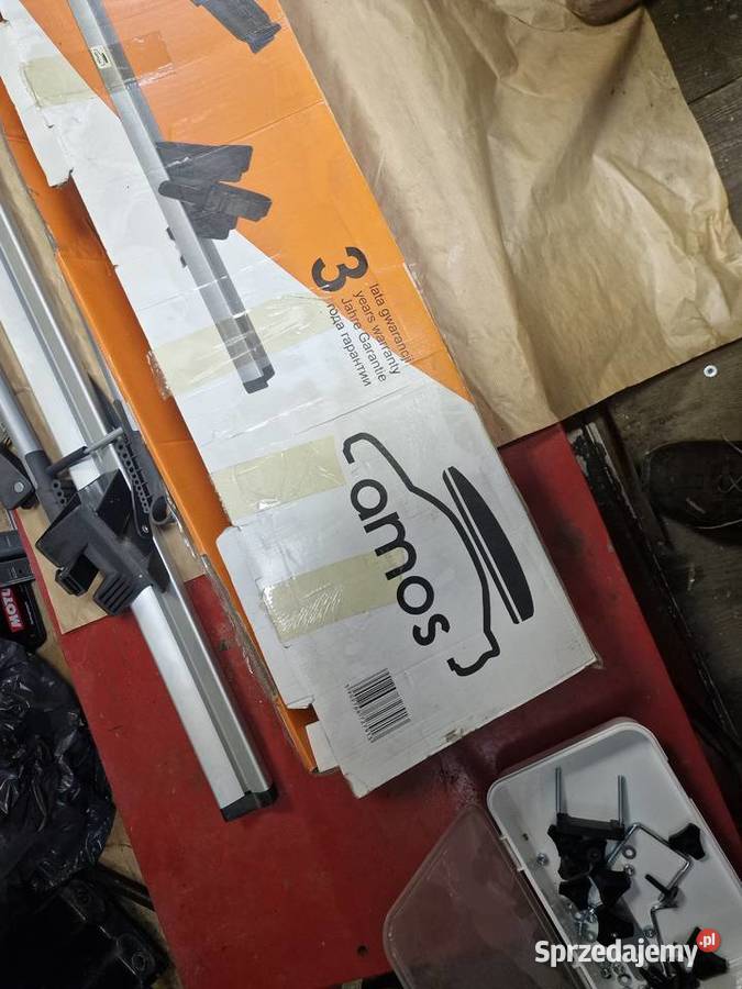 uchwyt rowerowy na dach amos tour alu z zamkiem Siechnice sprzedam