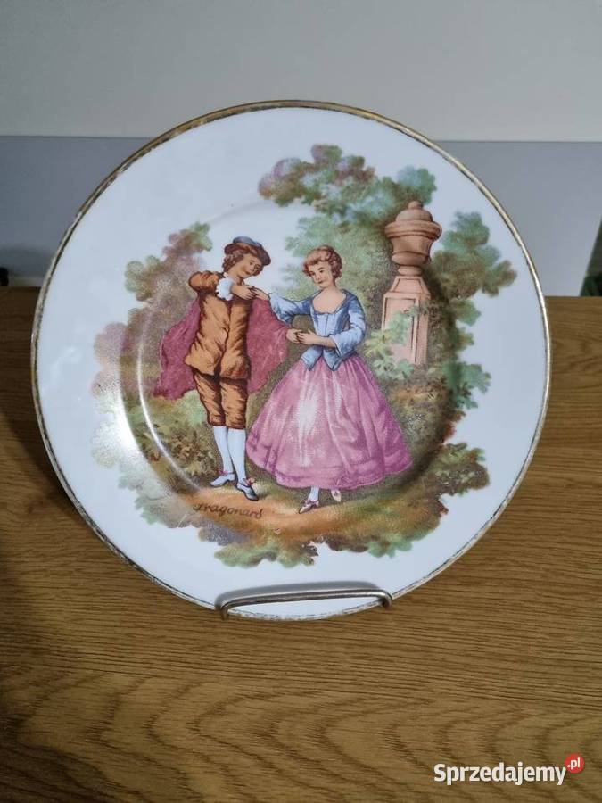Talerz Dekoracyjny Ozdobny Fragonard Wola Podłężna