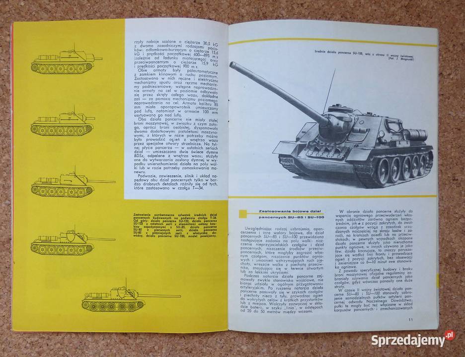 Magnuski Działo pancerne SU85 Warszawa