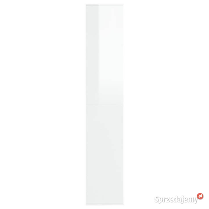 Szafka na buty wysoki połysk biała 54x34x183 Warszawa