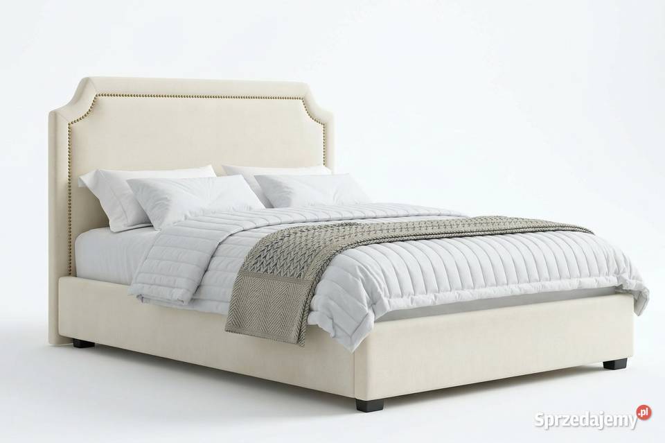 Łóżko tapicerowane FABIO 160x200 z pojemnikiem I Poznań