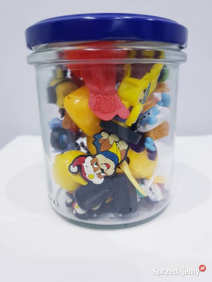 Słoik z figurkami zabawkami dzieci Plastik  Dąbrowa Górnicza