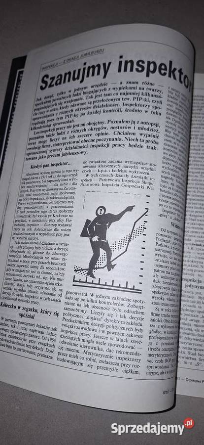 ATEST 1994 Inspekcja Pracy bezpieczeństwo Antykwariat